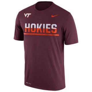 Virginia-Tech-Hokies-Nike-2016-Staff-Sideline-Dri-Fit-Legend-T-Shirt-Maroon
