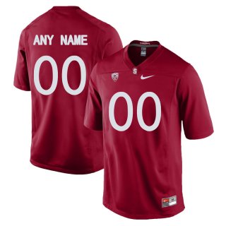 Stanford-Cardinal-Red-Men's-Customized-College-Jersey