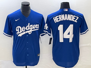 Los Angeles Dodgers #14 royal jersey