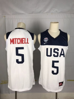 Team-USA-5-Mitchell-White-2016-Olympics-Basketball-Swingman-Jersey