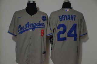 Dodgers-24-Kobe-Bryant-Gray-2020-Nike-KB-Cool-Base-Jersey