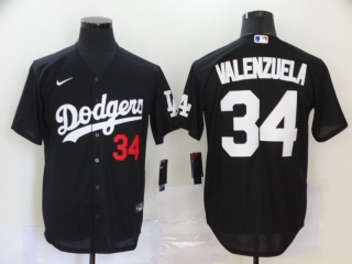 Los Angeles Dodgers #34 Nike cool base jersey