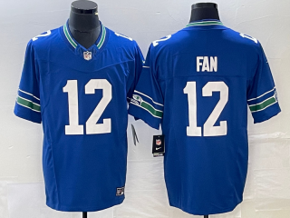 Seattle Seahawks #12 fan throwback limited jersey