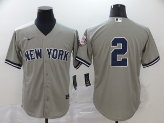 Yankees-2-Derek-Jeter-Gray-Nike-2020-Nike-Hall-of-Fame-Induction-Cool-Base-Jersey