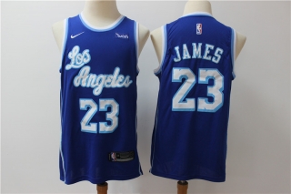 Lakers-23-Lebron-James-Blue-Nike-Swingman-Jersey