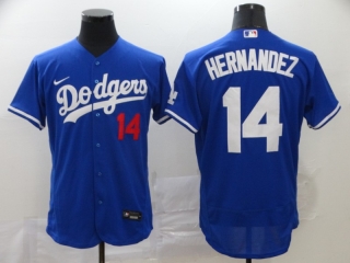 Dodgers-14-Enrique-Hernandez-Royal-2020-Nike-Flexbase-Jersey