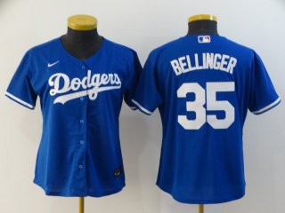 Dodgers-35-Cody-Bellinger-Royal-2020-Nike-Flexbase- women Jersey