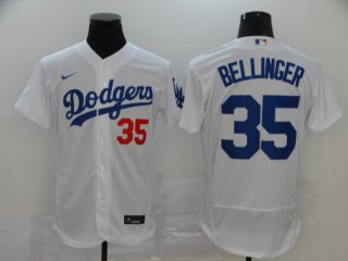 Dodgers-35-Cody-Bellinger-White-2020-Nike-Flexbase-Jersey