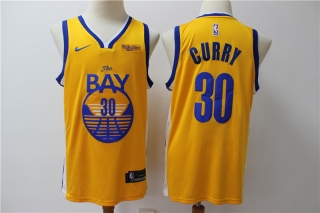 Warriors-30-Stephen-Curry-Yellow-Nike-Swingman-Jersey
