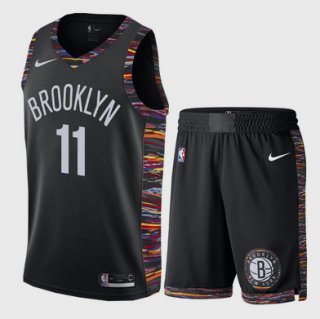 Nets-11-Kyrie-Irving-White-City-Edition-Nike-Swingman-Jersey(With-Shorts)