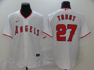 Angels-27-Mike-Trout-White-2020-Nike-Cool-Base-Jersey