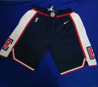 Clippers-Black-Swingman-Shorts