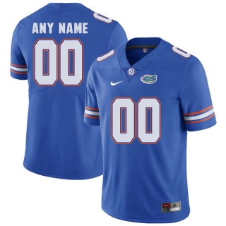 Florida-Gators-Men's-Blue-Customized-College-Football-Jersey