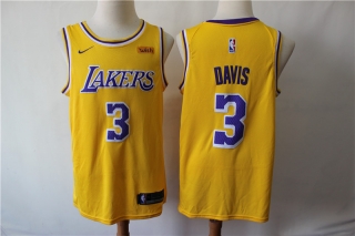 Lakers-23-Anthony-Davis-Yellow-Nike-Swingman-Jersey