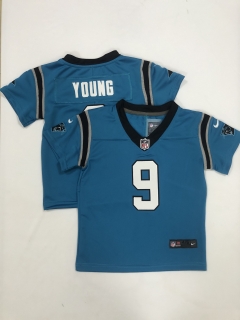 Carolina Panthers #9 Bryce Young toddler blue jersey