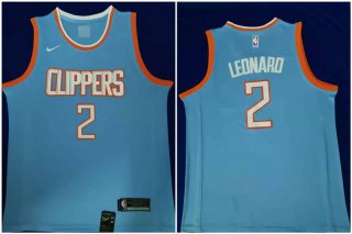 Clippers-2-Kawhi-Leonard-Light-Blue-Nike-Swingman-Jersey
