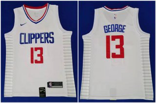 Clippers-13-Paul-George-White-City-Edition-Nike-Swingman-Jersey