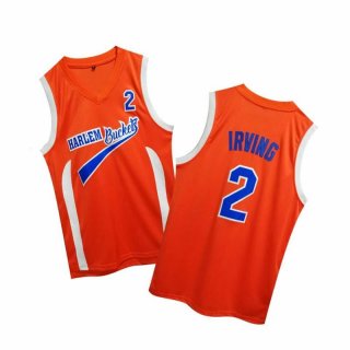 Uncle-Drew-Harlem-Buckets-2-Kyie-Irving-Orange-Movie-Basketball-Jersey