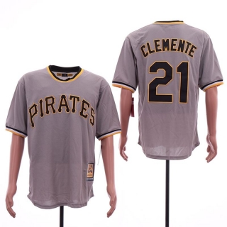 Pirates-21-Roberto-Clemente-Gray-Cooperstown-Collection-Jersey
