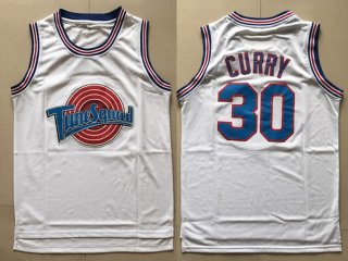 Tune-Squad-30-Stephen-Curry-White-Stitched-Movie-Jersey
