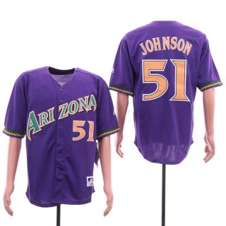 Diamondbacks-51-Randy-Johnson-Purple-Cool-Base-Jersey