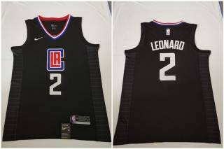 Men's Los Angeles Clippers #2 Kawhi Leonard navy Stitched NBA Jersey
