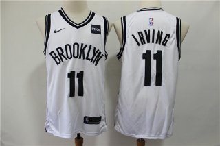 Nets-11-Kyrie-Irving-White-Nike-Swingman-Jersey