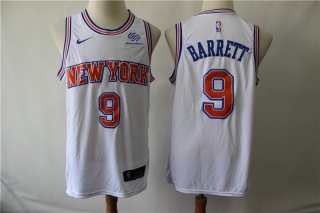 Knicks-9-R.J.-Barrett-White-Nike-Swingman-Jersey