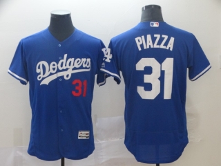Dodgers-31-Mike-Piazza-Blue-Flexbase-Jersey