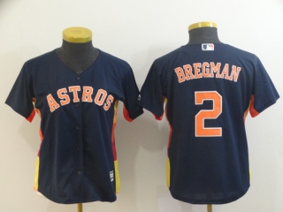 Astros-2-Alex-Bregman-Navy-Women-Cool-Base-Jersey
