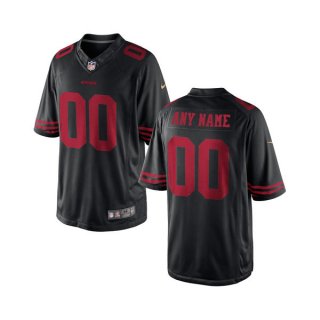 San Francisco 49ers black custom jersey
