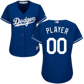 Los Angeles Dodgers women bluecustom jersey