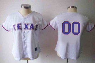 Texas-Rangers-Blank-White-Women-Custom-Jerseys-7441-75032