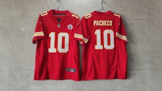 Kansas City Chiefs #10 red 2023 collar jersey