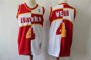 Hawks-4-Spud-Webb-Red-Whhite-1986-87-Hardwood-Classics-Jersey