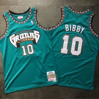 Grizzlies-10-Mike-Bibby-Teal-1998-99-Hardwood-Classics-Jersey