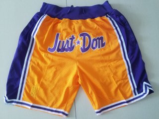 Lakers-Purple-Just-Don-Mesh-Shorts