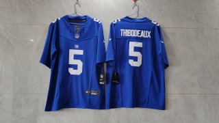 New York Giants #5 blue 2023 new collar jersey