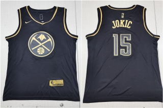 Nuggets-15-Nikola-Jokic-Black-Gold-Nike-Swingman-Jersey