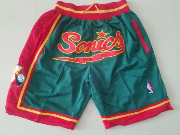 SuperSonics-Green-1995-96-Hardwood-classics-Shorts