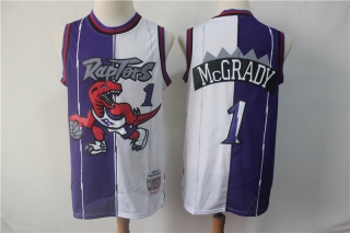 Raptors-1-Tracy-McGrady-Purple-White-Split-1998-99-Hardwood-Classics-Jersey