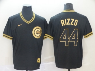 Cubs-44-Anthony-Rizzo-Black-Gold-Nike-Cooperstown-Collection-Legend-V-Neck-Jersey