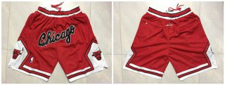 Bulls-Red-1997-98-Throwback-Shorts