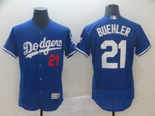 Dodgers-21-Walker-Buehler-Royal-Flexbase-Jersey