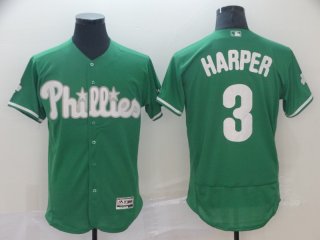 Phillies-3-Bryce-Harper-Green-Flexbase-Jersey