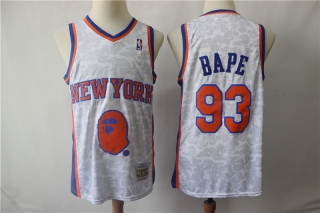 Knicks-93-Bape-Gray-1998-99-Hardwood-Classics-Jersey