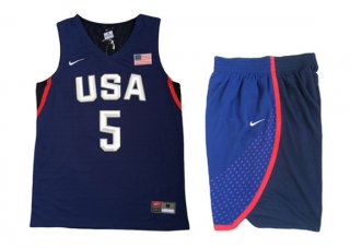 USA-5-Kevin-Durant-Navy-2016-Olympic-Basketball-Team-Jersey(With-Shorts)