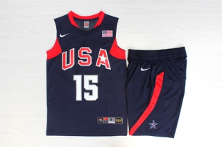 Team-USA-Basketball-15-Carmelo-Anthony-Navy-Nike-Stitched-Jersey(With-Shorts)