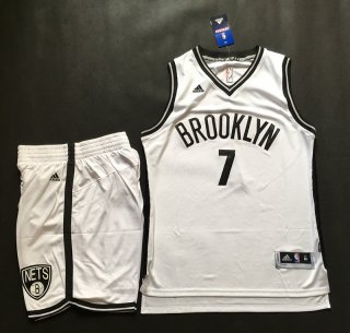 Nets-7-Jeremy-Lin-White-Swingman-Jersey(With-Shorts)