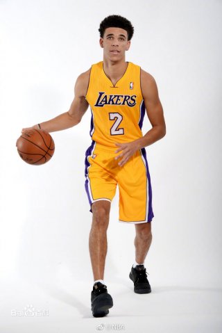 Lakers-2-Lonzo-Ball-Yellow-Swingman-Jersey(With-Shorts)